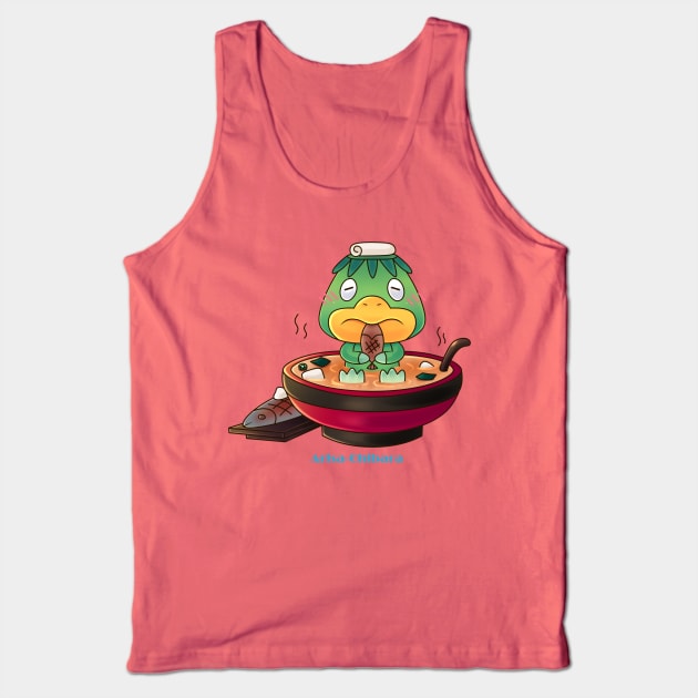 Kappn Miso Soup Tank Top by arisachibara